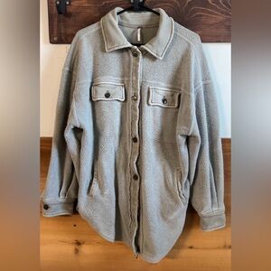 Free People Ruby Jacket - sage green